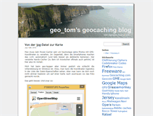 Tablet Screenshot of geocaching.itsth.de